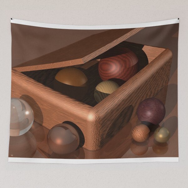 Item preview, Wooden Box: POV RAY CGI!  designed and sold by calcpage.