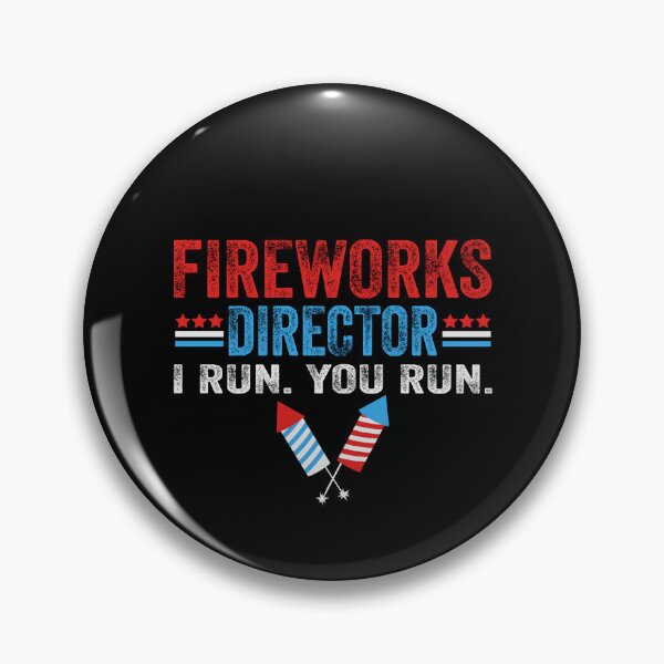 Artikelvorschau, Fireworks Director I Run You Run Funny 4. Juli Patriotic entworfen und verkauft von EIMgraphic.