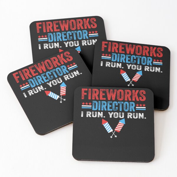 Item preview, Fireworks Director I Run You Run Funny 4th of July Patriotic designed and sold by EIMgraphic.
