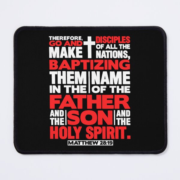 Item preview, Matthew 28:19 Make Disciples of all the Nations designed and sold by plushism.