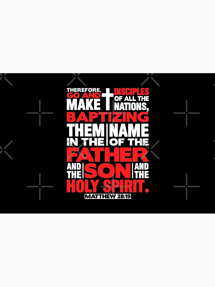 Matthew 28:19 Make Disciples of all the Nations Laptop Skin