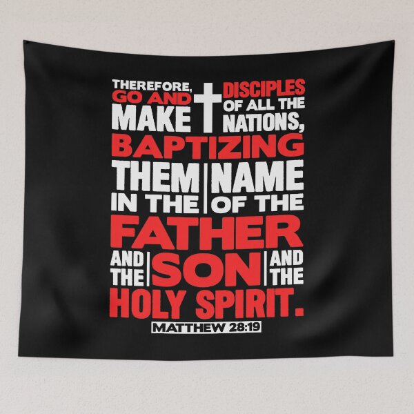 Item preview, Matthew 28:19 Make Disciples of all the Nations designed and sold by plushism.