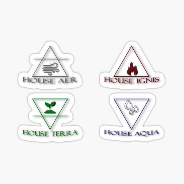 "Zodiac Academy Houses" Sticker for Sale by SiaDel Redbubble