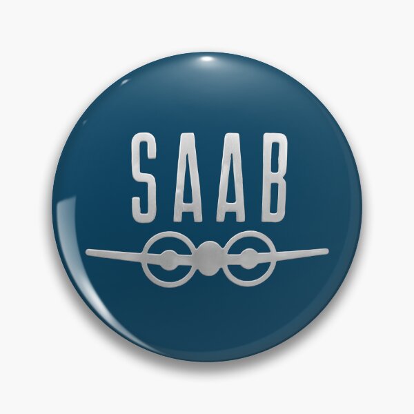 Item preview, Saab 1960s classic car emblem designed and sold by soitwouldseem.
