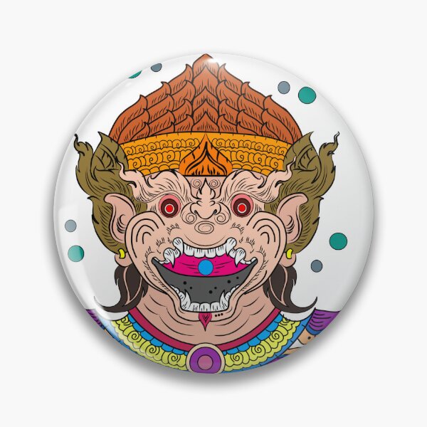 Item preview, God Hanuman Hindu Indian Art designed and sold by tanabe.