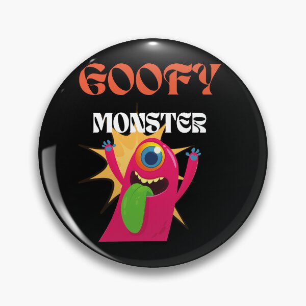 Item preview, Goofy Monster designed and sold by SolSel ⭐⭐⭐⭐⭐.