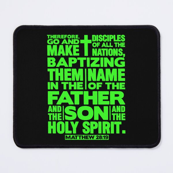 Item preview, Matthew 28:19 Make Disciples of all the Nations designed and sold by plushism.
