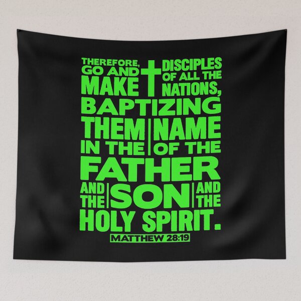 Item preview, Matthew 28:19 Make Disciples of all the Nations designed and sold by plushism.