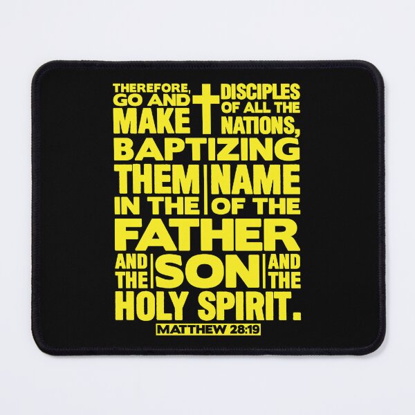 Item preview, Matthew 28:19 Make Disciples of all the Nations designed and sold by plushism.