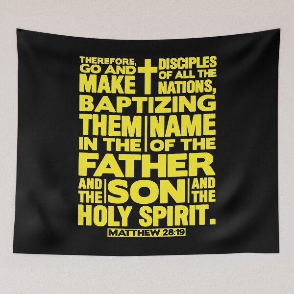 Item preview, Matthew 28:19 Make Disciples of all the Nations designed and sold by plushism.