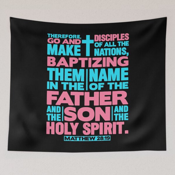 Item preview, Matthew 28:19 Make Disciples of all the Nations designed and sold by plushism.