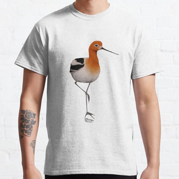 American Avocet by Rick Simpson Classic T-Shirt