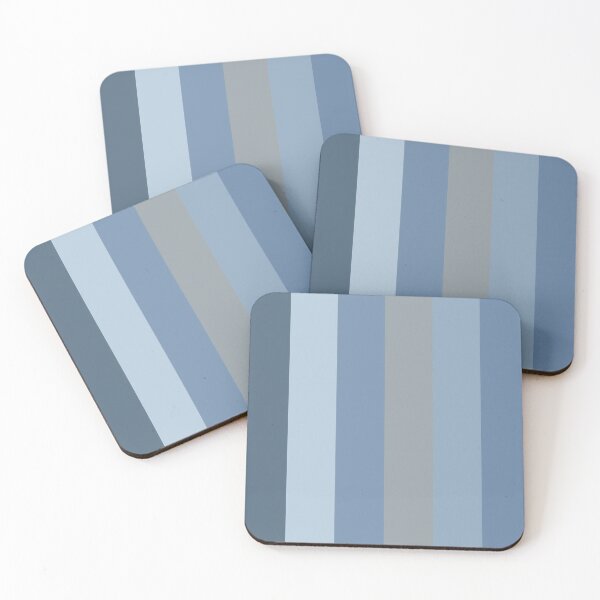 Item preview, Blue Heron Colors Vertical Stripes 5748 designed and sold by Art in My Loft.