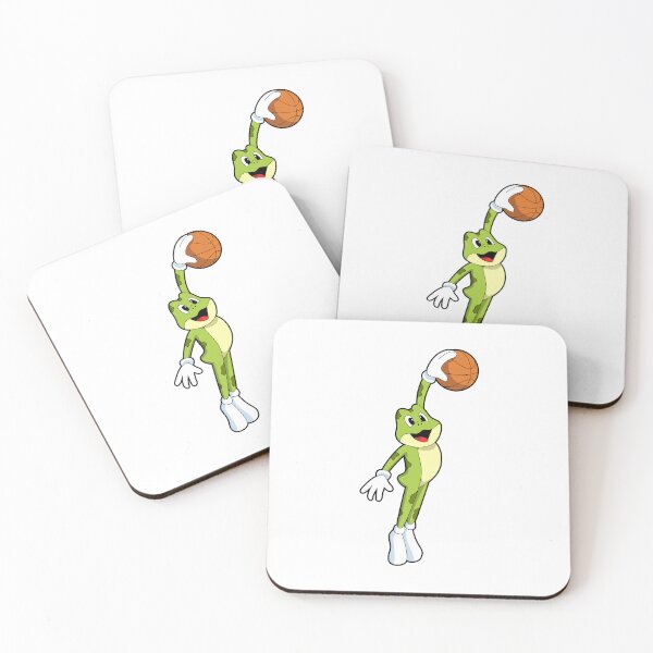 Item preview, Frog as Basketball player with Basketball designed and sold by Snabdesign84.