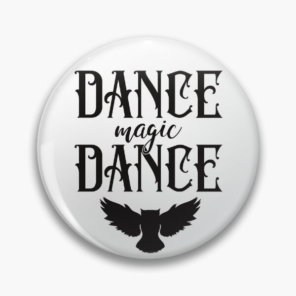 Item preview, Dance Magic black owl designed and sold by Blackstar Design Studio.