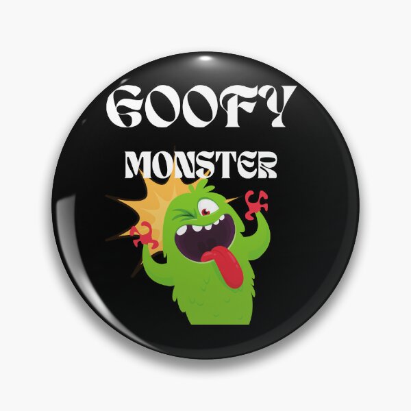Item preview, Goofy Monster designed and sold by SolSel ⭐⭐⭐⭐⭐.