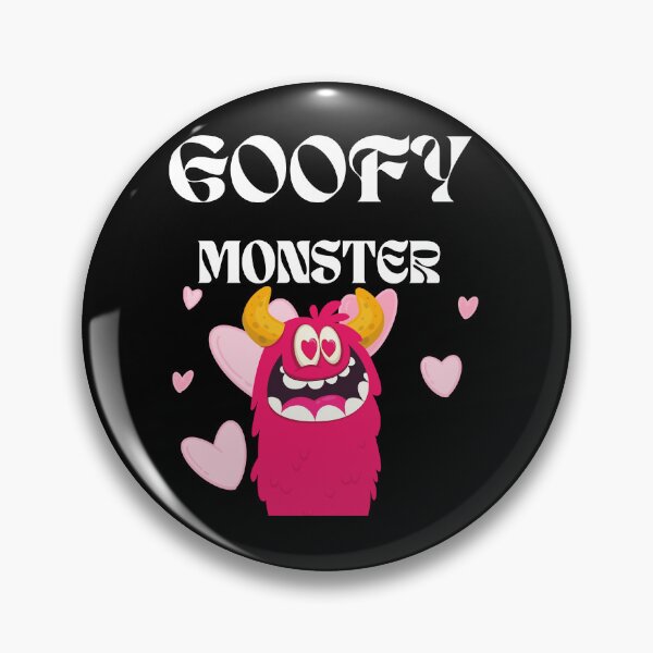 Item preview, Goofy Love Monster designed and sold by SolSel ⭐⭐⭐⭐⭐.