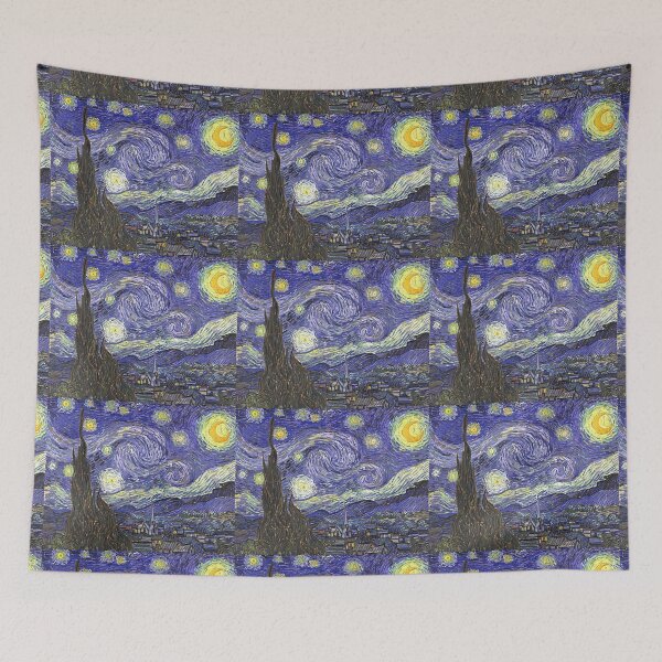 Item preview, 'Starry Night' by Vincent Van Gogh (Reproduction) designed and sold by Classic Visions Gallery.