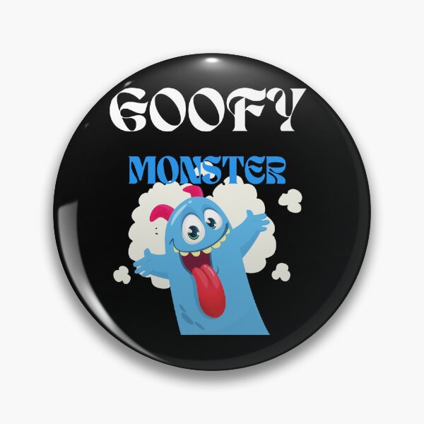 Item preview, Goofy Monster designed and sold by SolSel ⭐⭐⭐⭐⭐.