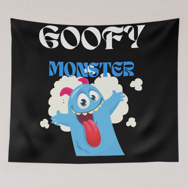Item preview, Goofy Monster designed and sold by SolSel ⭐⭐⭐⭐⭐.