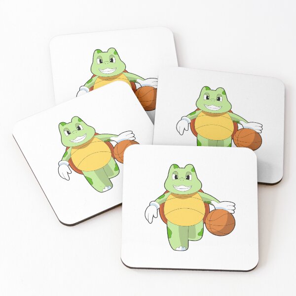 Item preview, Turtle as Basketball player with Basketball designed and sold by Snabdesign84.