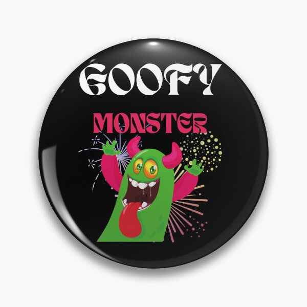Item preview, Goofy Monster designed and sold by SolSel ⭐⭐⭐⭐⭐.