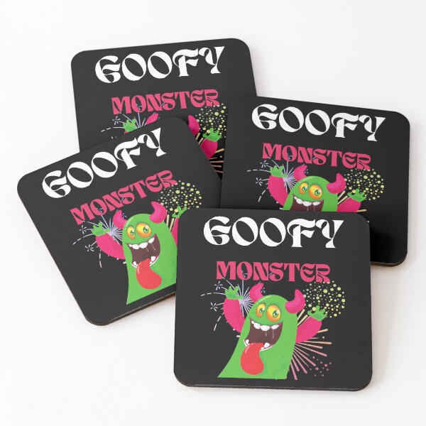 Item preview, Goofy Monster designed and sold by SolSel ⭐⭐⭐⭐⭐.