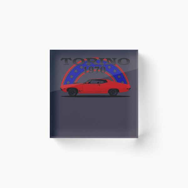 Item preview, 1970 Ford Torino Cobra Side Red Classic Guys  Unisex Tee Logo Cheap Tee Logo Love Shirt Hot Fashionable Print On Demand designed and sold by Erickiu13.