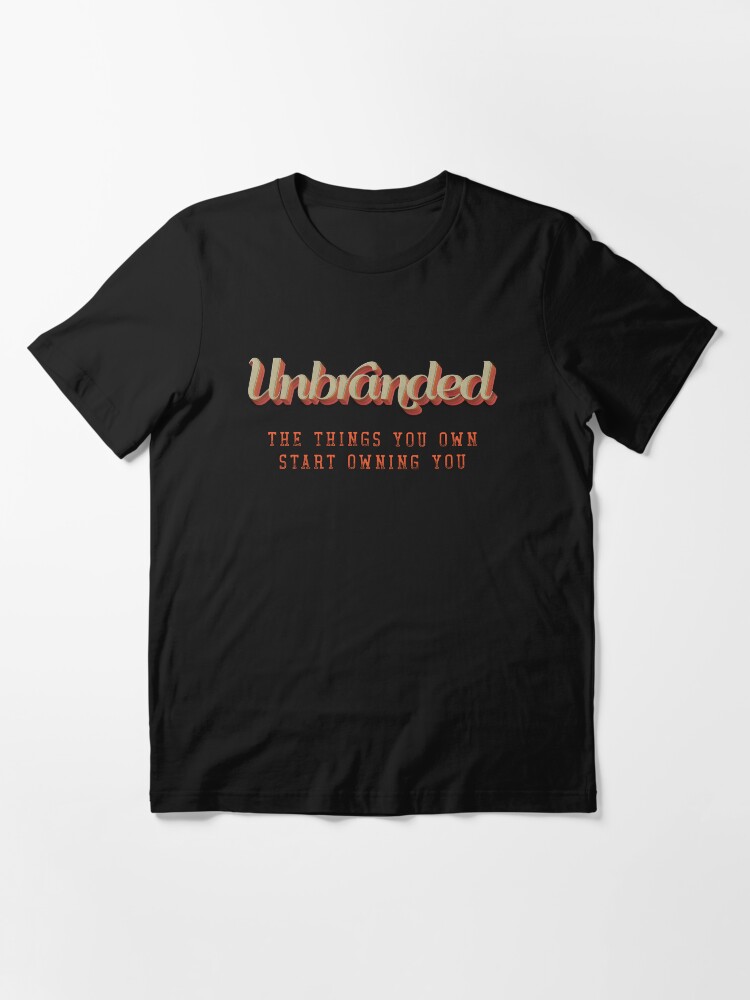 Thumbnail 3 of 7, Essential T-Shirt, Unbranded: The things you own designed and sold by BenCowanArt.