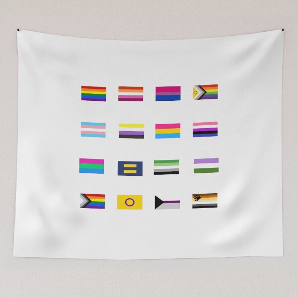 Item preview, Pride Flags - Complete Set designed and sold by Inspirationmotivation.