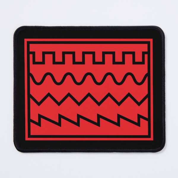 Item preview, Synthesizer Waveforms Red designed and sold by AtomicMalibu.