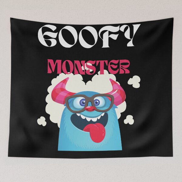 Item preview, Goofy Monster designed and sold by SolSel ⭐⭐⭐⭐⭐.