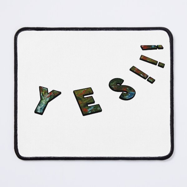 Item preview, Word YES!!! with pattern of oil painting, #1 designed and sold by MariDaniArt.