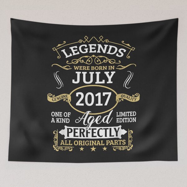 Item preview, Legends Were Born In July 2017 5th Birthday 5 Year Old designed and sold by Corelli87.