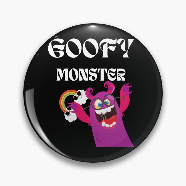 Item preview, Goofy Monster designed and sold by SolSel ⭐⭐⭐⭐⭐.