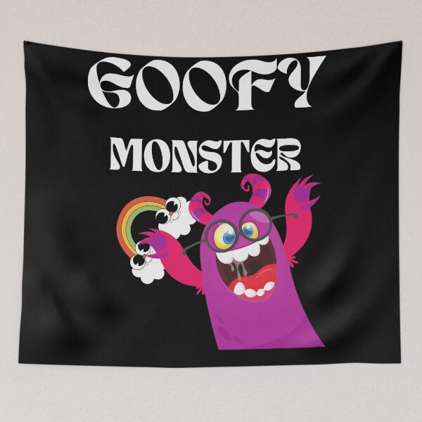 Item preview, Goofy Monster designed and sold by SolSel ⭐⭐⭐⭐⭐.