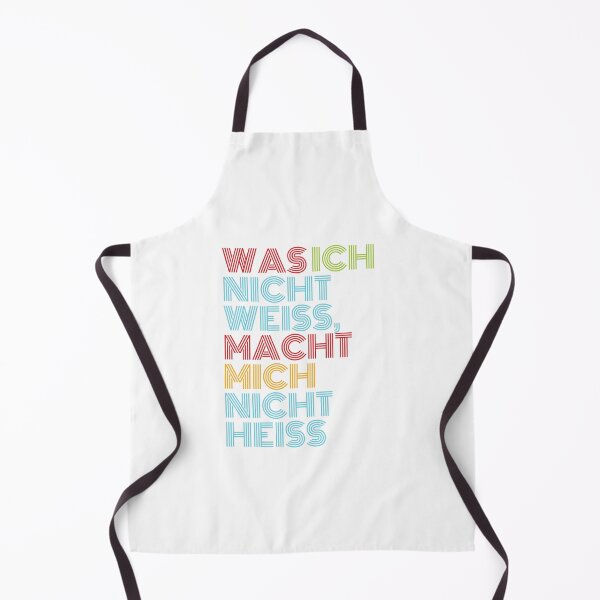 Item preview, Was ich nicht weiß, macht mich nicht heiß (What I don’t know can’t hurt me) designed and sold by hedru.