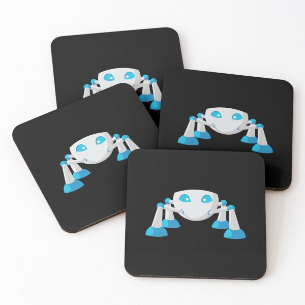 Item preview, Cute 4-Legged Robot | Metal Character Mascot designed and sold by Teenker.