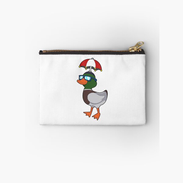 Item preview, Duck at Raining with Umbrella designed and sold by Snabdesign84.