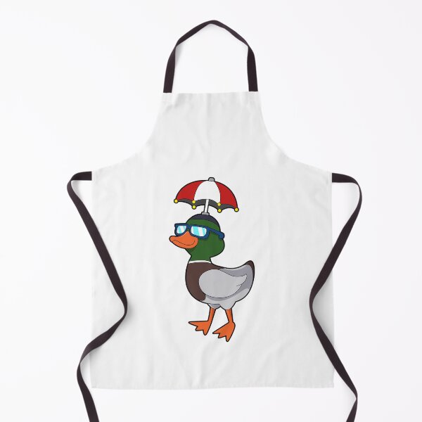 Item preview, Duck at Raining with Umbrella designed and sold by Snabdesign84.