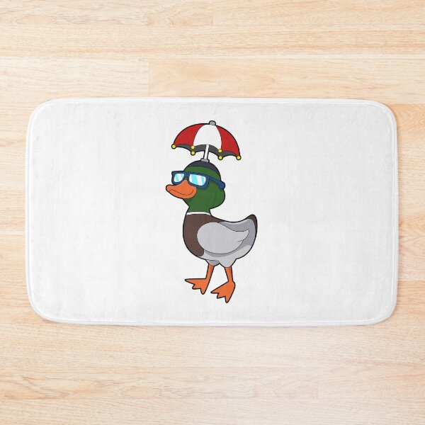 Item preview, Duck at Raining with Umbrella designed and sold by Snabdesign84.