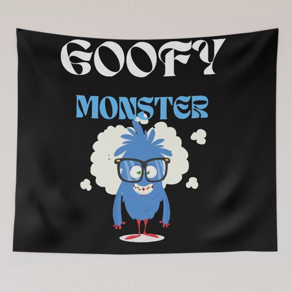 Item preview, Goofy Monster designed and sold by SolSel ⭐⭐⭐⭐⭐.