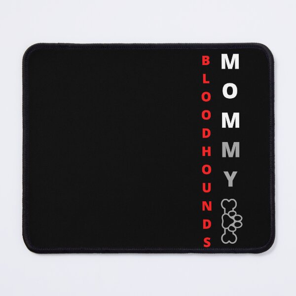 Item preview, Funny Bloodhound text minimalistic design designed and sold by MayaAndNora.