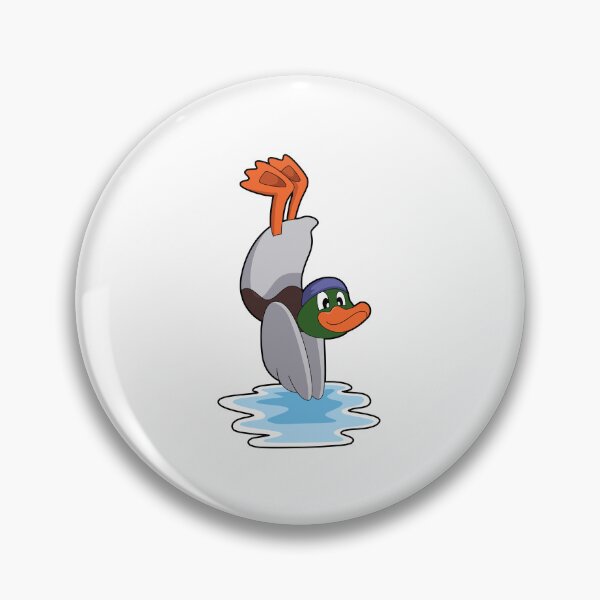 Item preview, Duck with Handstand in Water designed and sold by Snabdesign84.