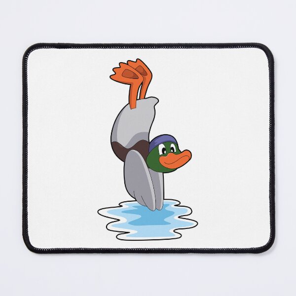 Item preview, Duck with Handstand in Water designed and sold by Snabdesign84.