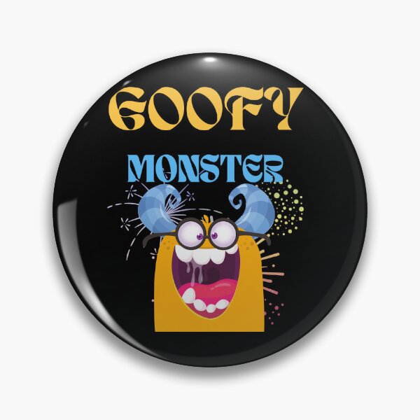 Item preview, Goofy Monster designed and sold by SolSel ⭐⭐⭐⭐⭐.