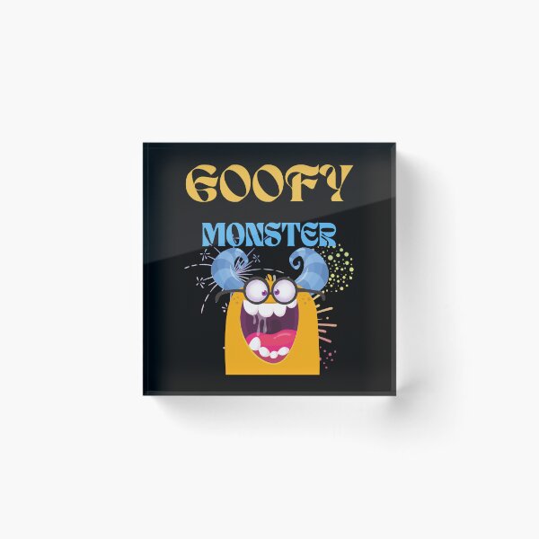 Item preview, Goofy Monster designed and sold by SolSel ⭐⭐⭐⭐⭐.