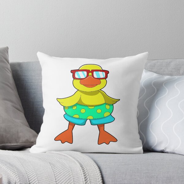 Item preview, Duck with Swim ring & Sunglasses designed and sold by Snabdesign84.