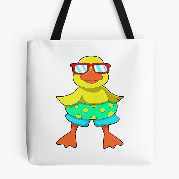 Item preview, Duck with Swim ring & Sunglasses designed and sold by Snabdesign84.