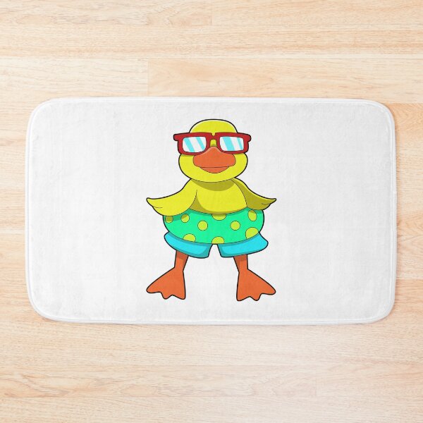 Item preview, Duck with Swim ring & Sunglasses designed and sold by Snabdesign84.